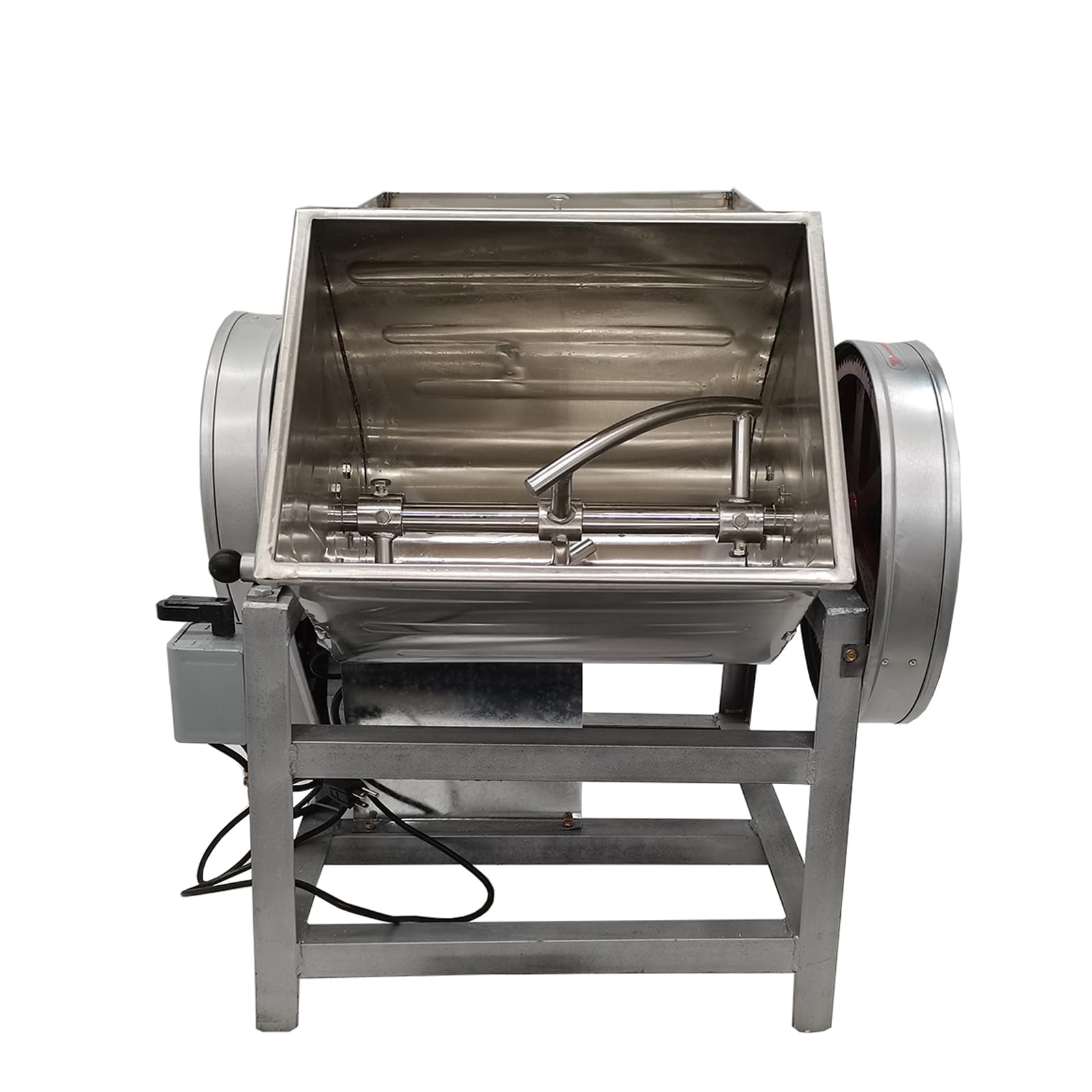 1500W 30QT Commercial Electric Dough Mixer - 33LBS Stainless Steel Dough Kneading Machine with 90° Tilt Barrel & Dough Knife (110V) - Perfect for Bakeries, Pizza Shops & Commercial Kitchens