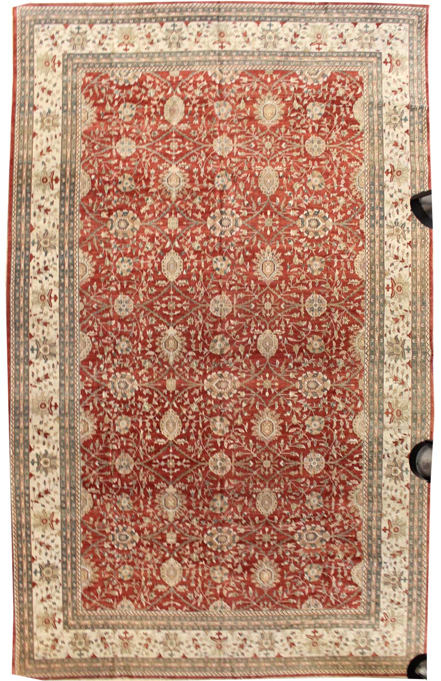 Handwoven Traditional Agra Rug 34602 - Perfect for Living Room, Bedroom, and Home Decor