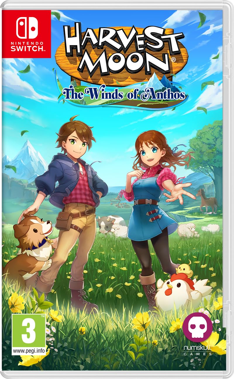 Harvest Moon The Winds of Anthos for Nintendo Switch - Farming Simulation Game | Adventure RPG for Kids & Adults | Perfect for Family Gaming & Relaxation