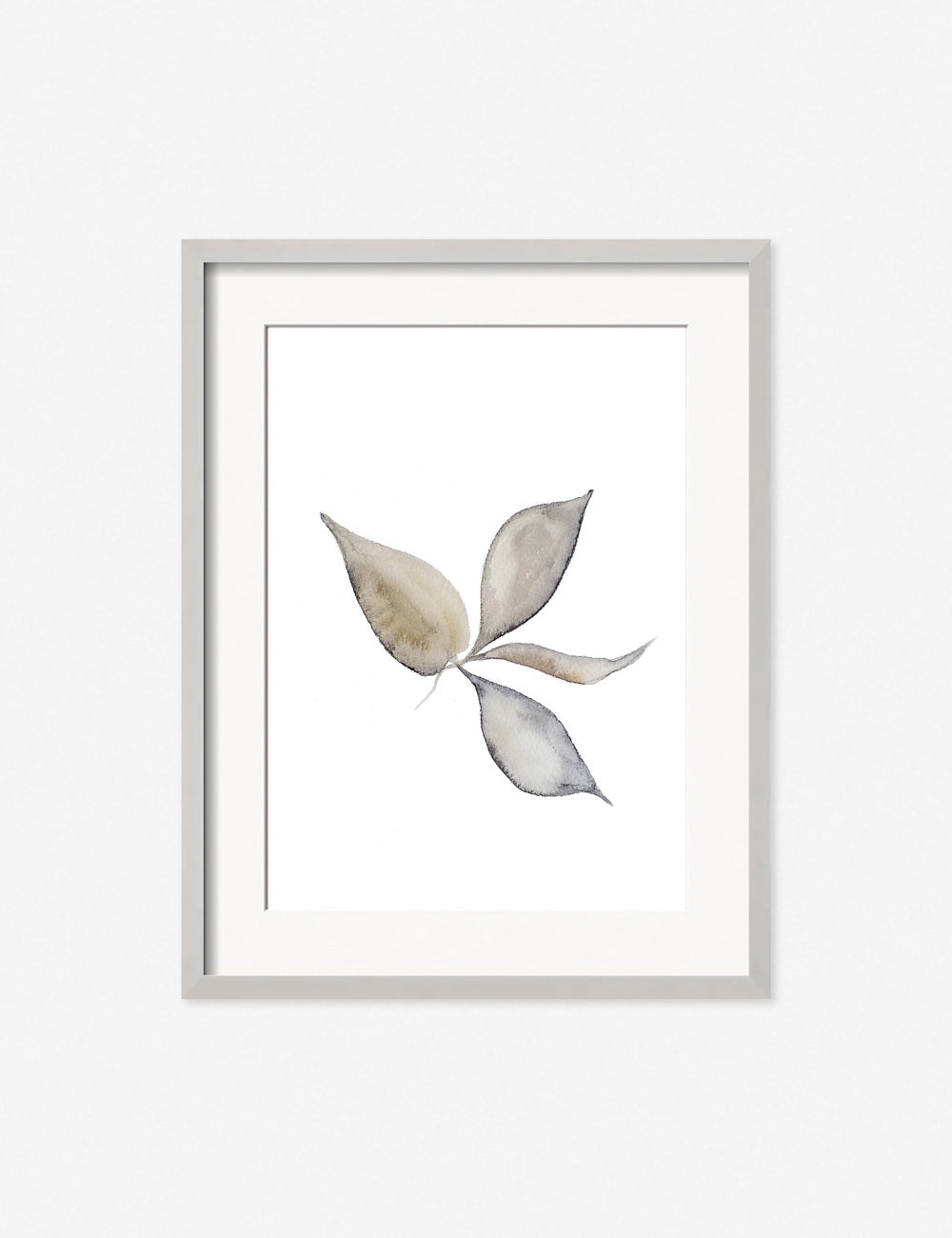 Faded Leaves Print by Céline Nordenhed - Elegant Botanical Wall Art for Living Room, Bedroom & Office Decor