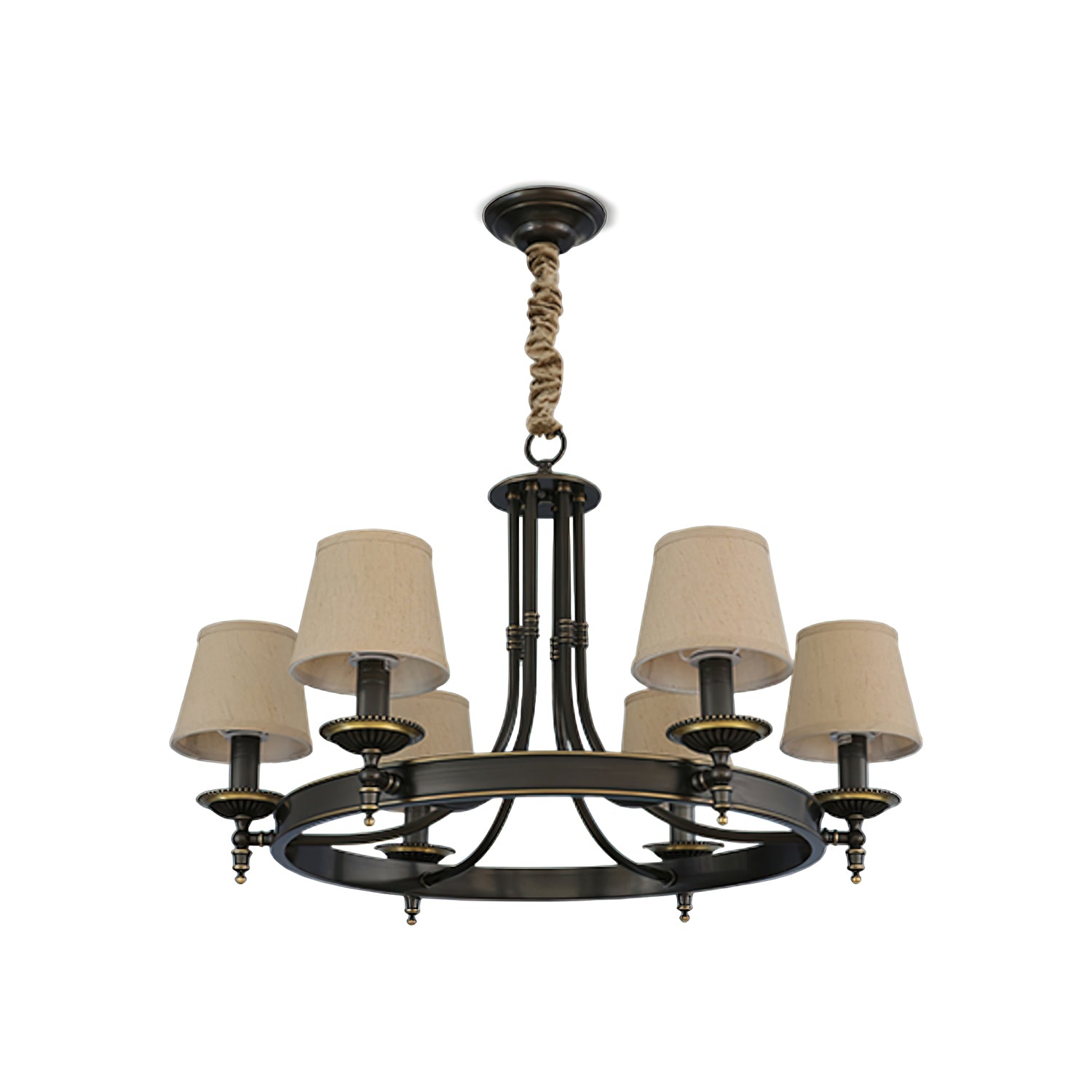 Alessio Modern Crystal Chandelier - Elegant Ceiling Light Fixture for Dining Room, Living Room & Bedroom | Perfect for Home Decor & Interior Design