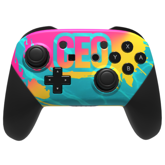 Switch Pro Custom Wireless Controller for Nintendo Switch - Ergonomic Design, Enhanced Grip & Precision for Gaming - Perfect for Competitive Play, eSports & Home Entertainment (2024 Edition)