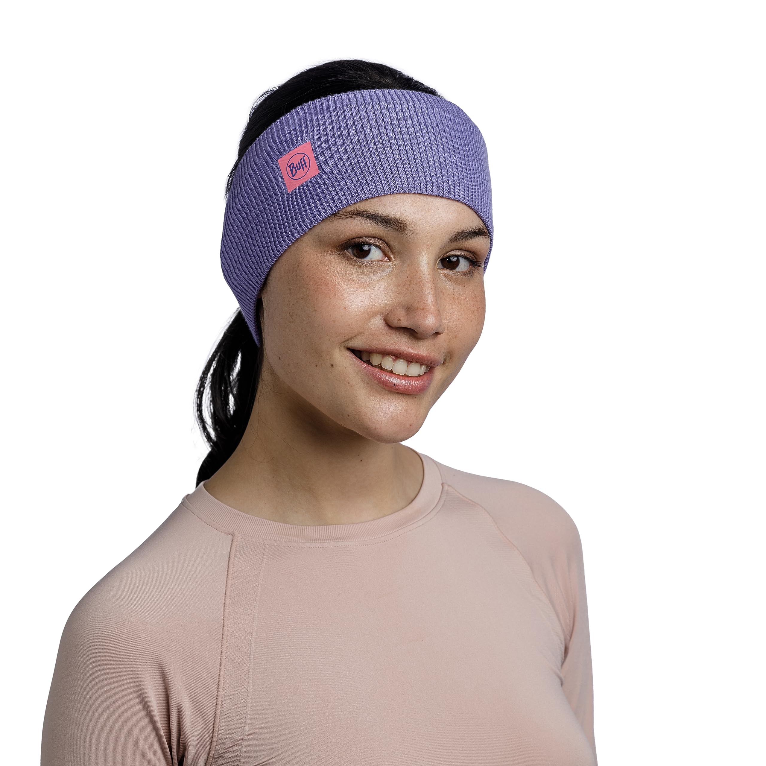 Buff Stirnband Crossknit Headband - Breathable & Sweat-Wicking Sports Headband for Running, Cycling, Yoga & Outdoor Activities