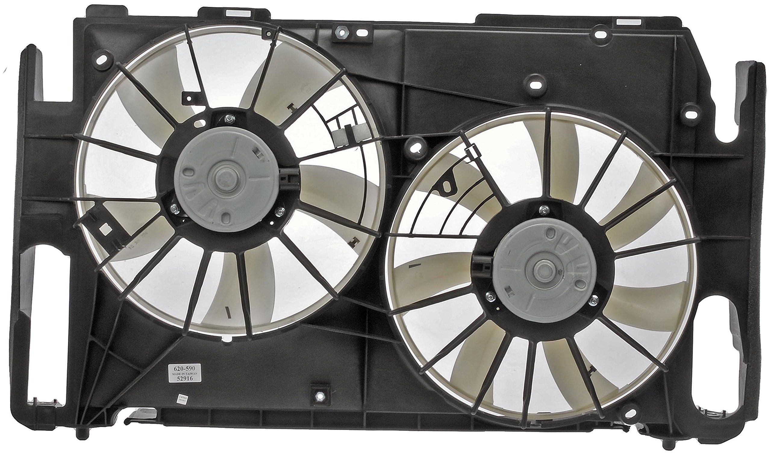 Dorman 620-590 Engine Cooling Fan Assembly - Compatible with Toyota Camry, Corolla, RAV4 | Replacement Cooling Fan for Improved Engine Performance | Perfect for DIY Auto Repair & Maintenance