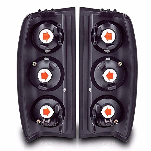 Black Altezza Taillight Rear Lamps for 2001-2004 Toyota Tacoma - LED Brake Lights with Smoke Housing - Upgrade Your Truck's Style & Safety for Night Driving & Off-Road Adventures