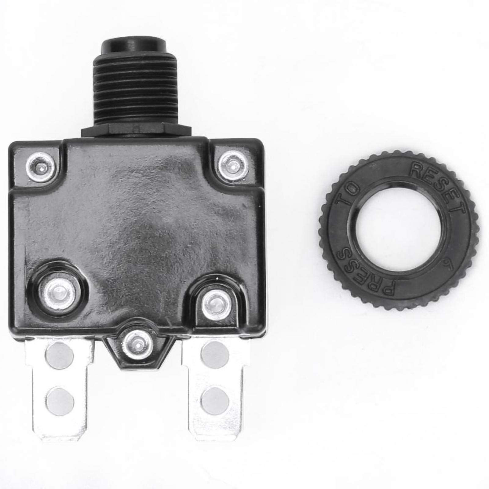 12A Electric Air Compressor Protector - High Reliability Circuit Breaker for Overload & Over Current Protection | Quick Response | Ideal for Home Garage, Workshop & Industrial Air Compressors