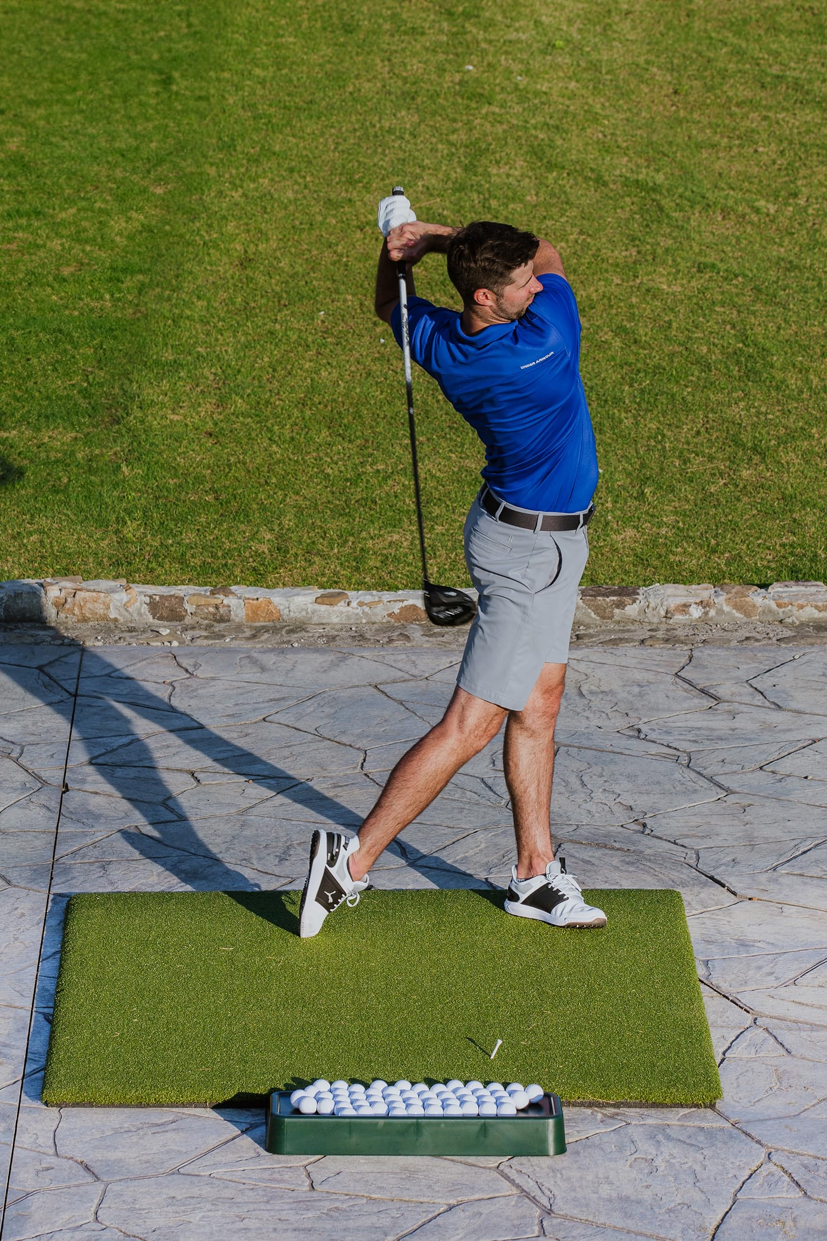 Country Club Elite® Golf Ball Tray - Premium Commercial-Grade High Impact Plastic Ball Holder for Driving Ranges & Golf Courses | Durable USA-Made Golf Accessory | Perfect for Practice Sessions, Club Storage & Course Maintenance