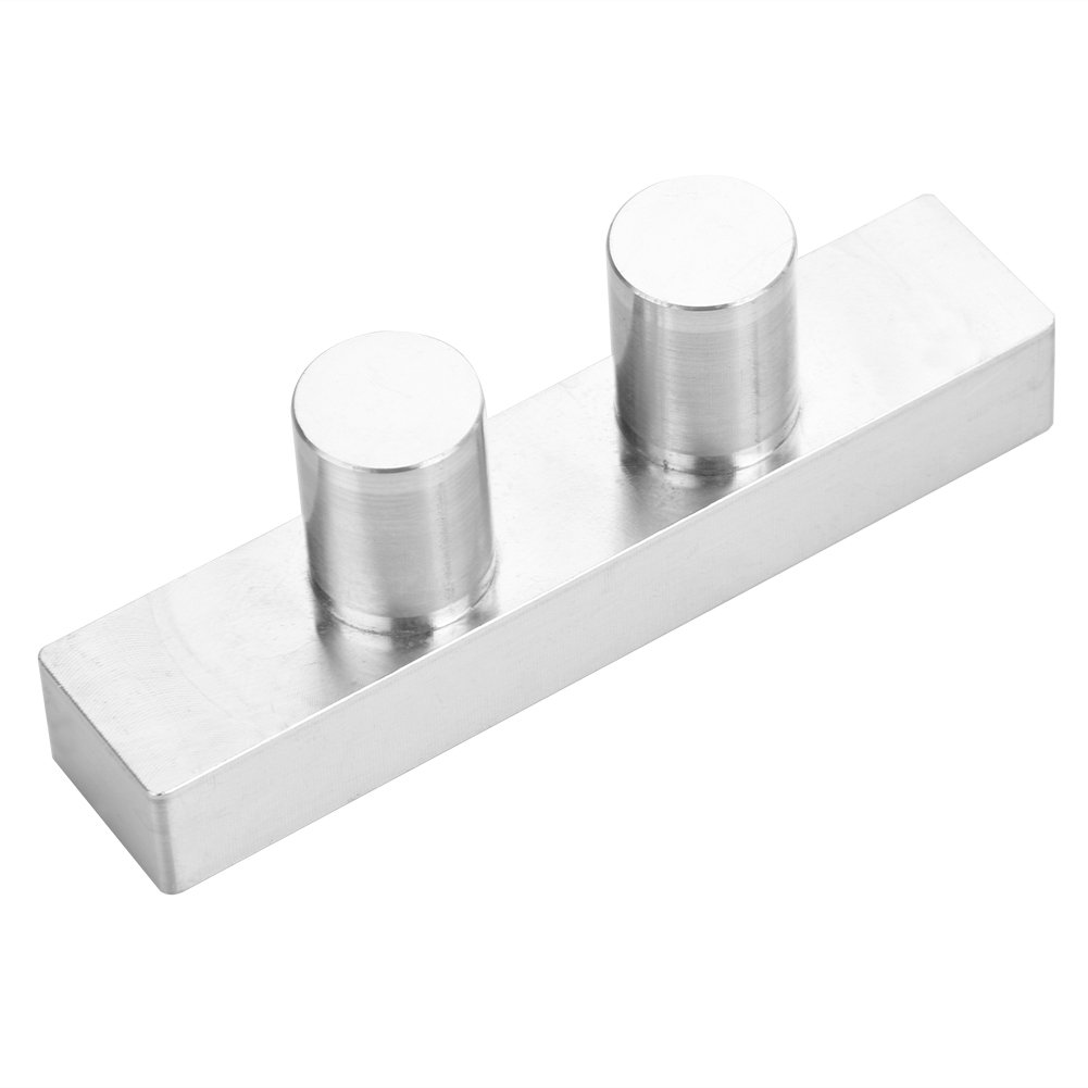 Winnfy 12.1 DIY Lipstick Mold Stripper - Aluminum Alloy Rose Gold Lip Balm Maker Tool with 2 Holes for Homemade Cosmetics & Beauty Products | Perfect for DIY Lipstick Making, Small Business & Gift Crafting