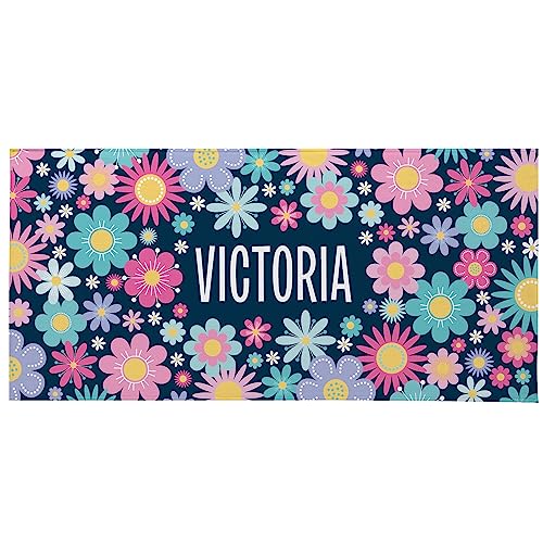 Flowers on Navy