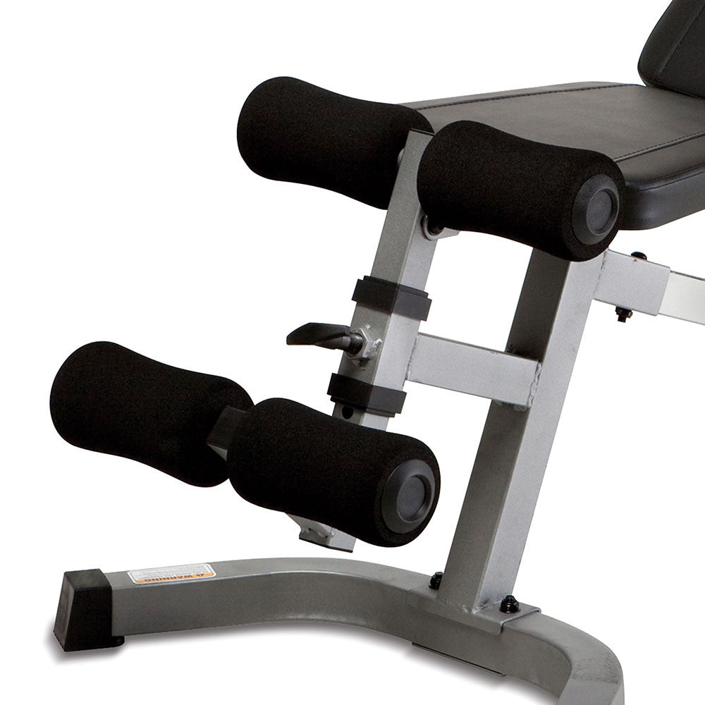 Marcy SB 510 Utility Weight Bench - Adjustable Strength Training Bench for Home Gym Workouts - Perfect for Dumbbell Exercises, Sit-Ups & Full-Body Workouts