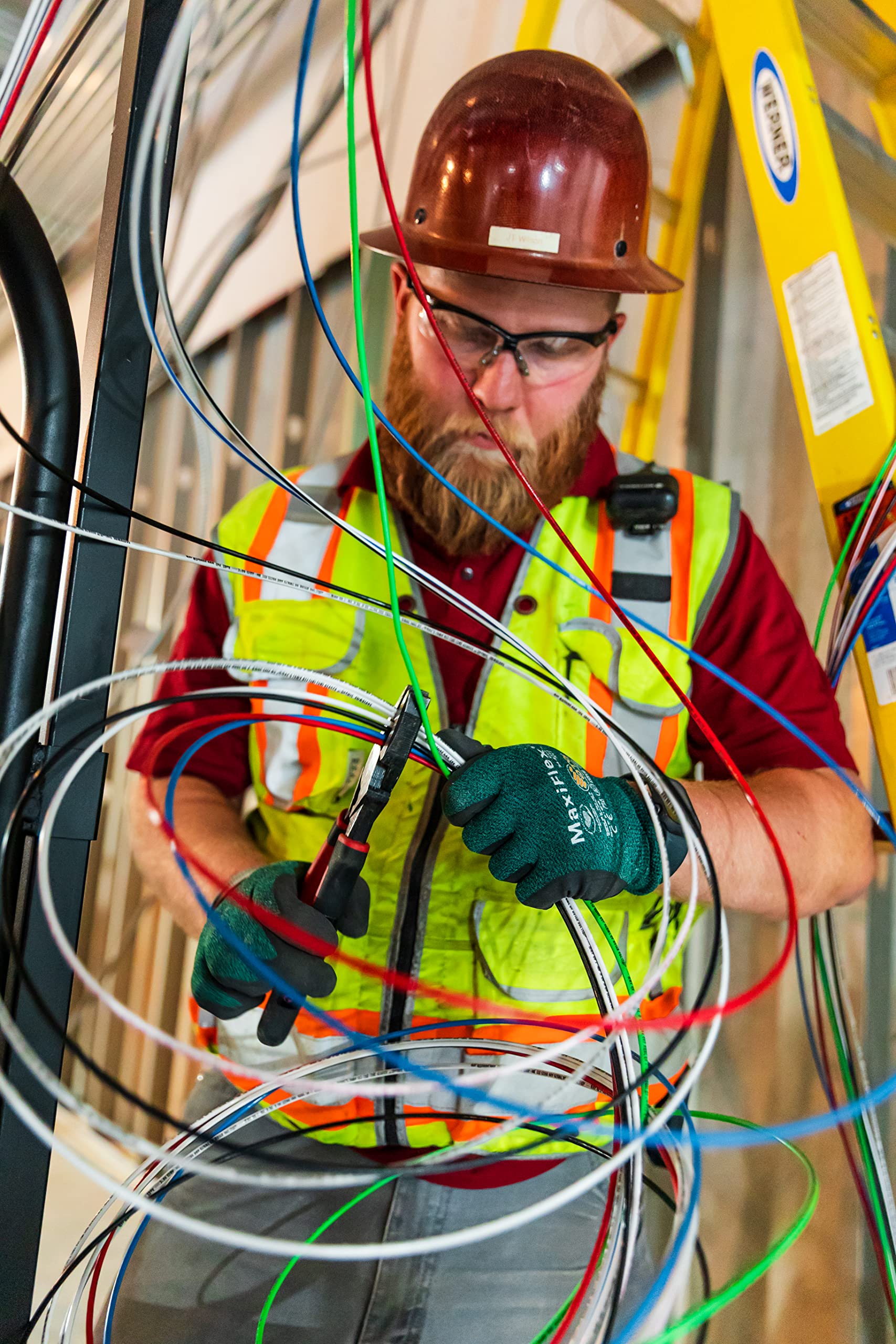 12 AWG THHN Stranded Green Wire 500ft - Electrical Wiring for Home, Commercial & Industrial Use