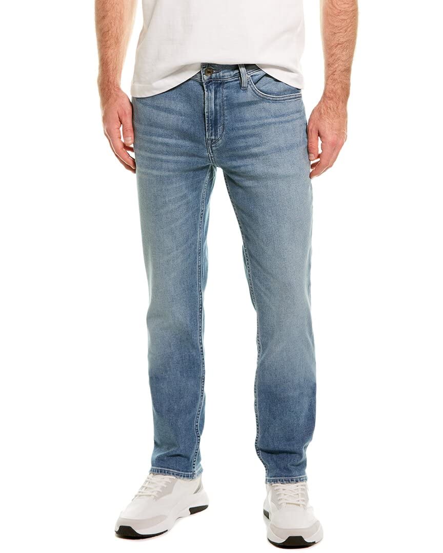 HUDSON Men's Blake Slim Straight Leg Jean - Comfortable & Stylish Denim Pants for Casual Wear, Work & Everyday Outfits