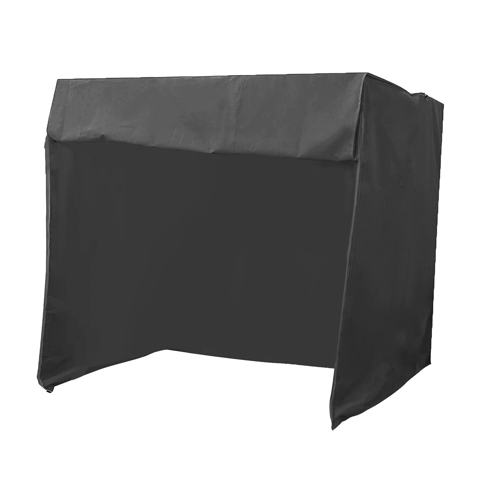Becoler Waterproof Outdoor Swing Covers - Durable Polyester Chair & Table Covers for Patio, Garden, Deck - UV Resistant, All Weather Protection - Rectangle Shape (Black, One Size) - Perfect for Picnics, BBQs, and Outdoor Gatherings