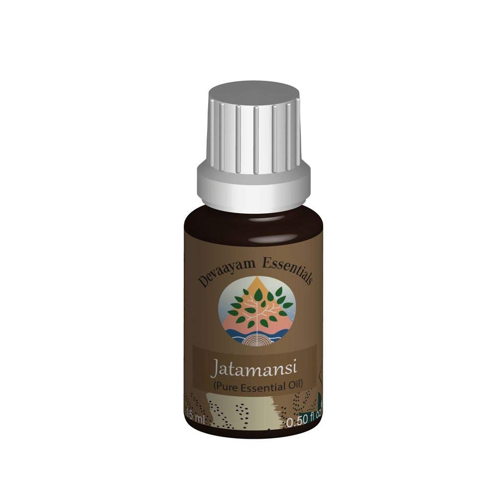 Pure Jatamansi Essential Oil - 100% Natural & Organic for Aromatherapy, Stress Relief & Skin Care - Perfect for Diffusers, Massage & DIY Beauty Products