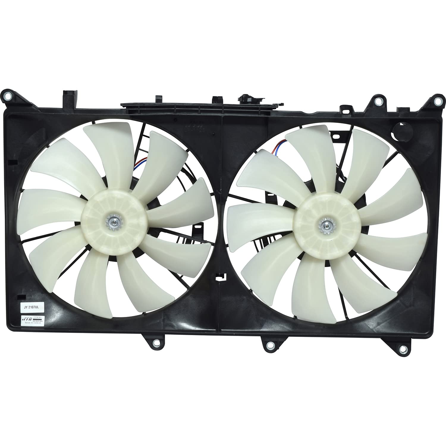 Dual Radiator and Condenser Fan Assembly FA 50481C - High Performance Cooling Fan for Cars, Trucks & SUVs - Perfect for Engine Cooling & AC System Maintenance