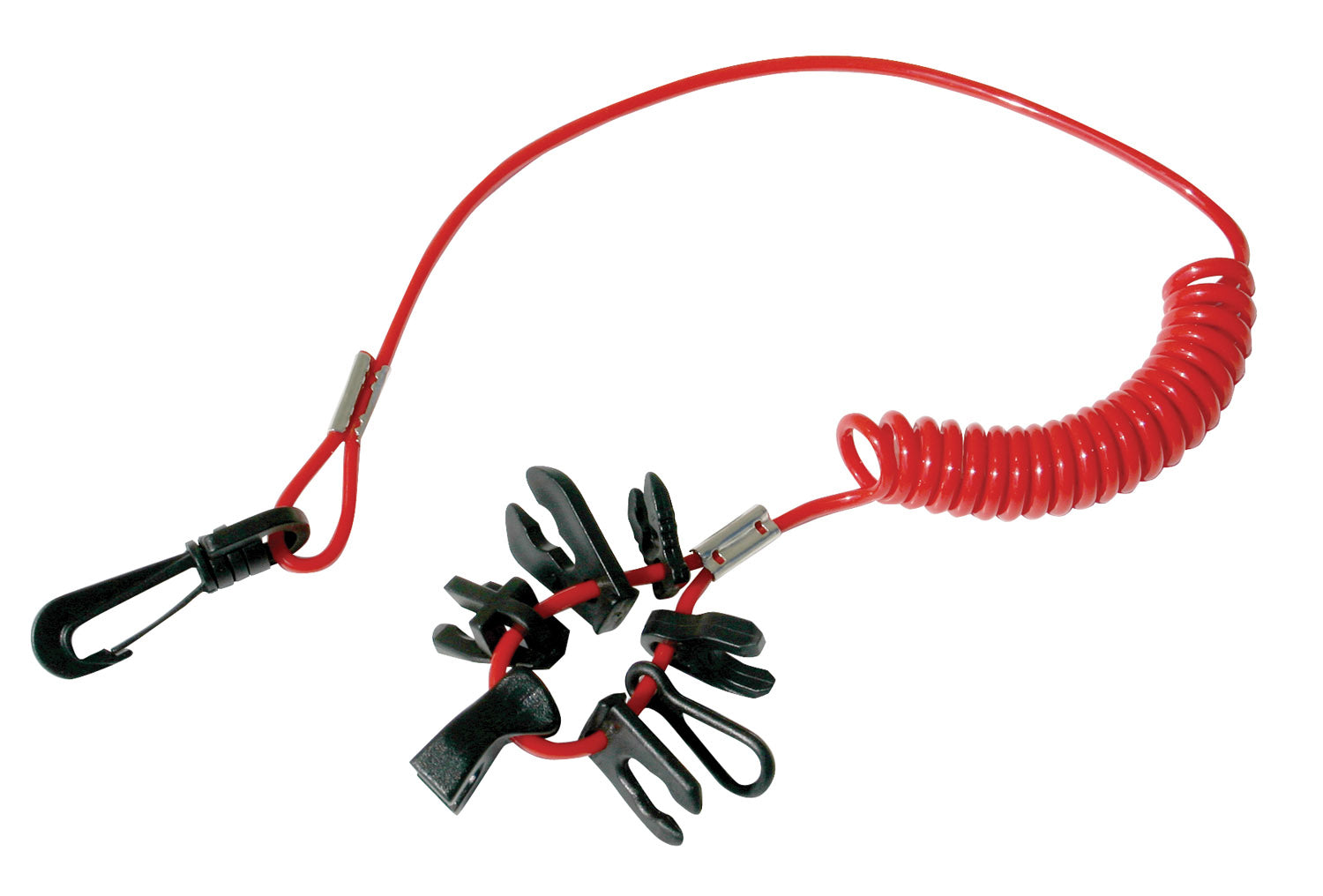 BKS 6 Kwig Tek Outboard Kill Switch Keys with Lanyard - Emergency Boat Engine Safety Cutoff for Jet Skis, Kayaks & Marine Use