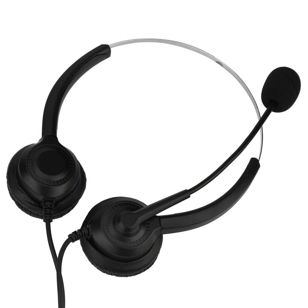 Socobeta USB Headset with Noise Cancelling Microphone - Professional Call Center Headphones for Clear Communication | Perfect for Office, Remote Work & Customer Service