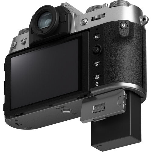 FUJIFILM X-T50 Mirrorless Digital Camera (Silver) - Compact & Lightweight for Travel, Street Photography & Vlogging