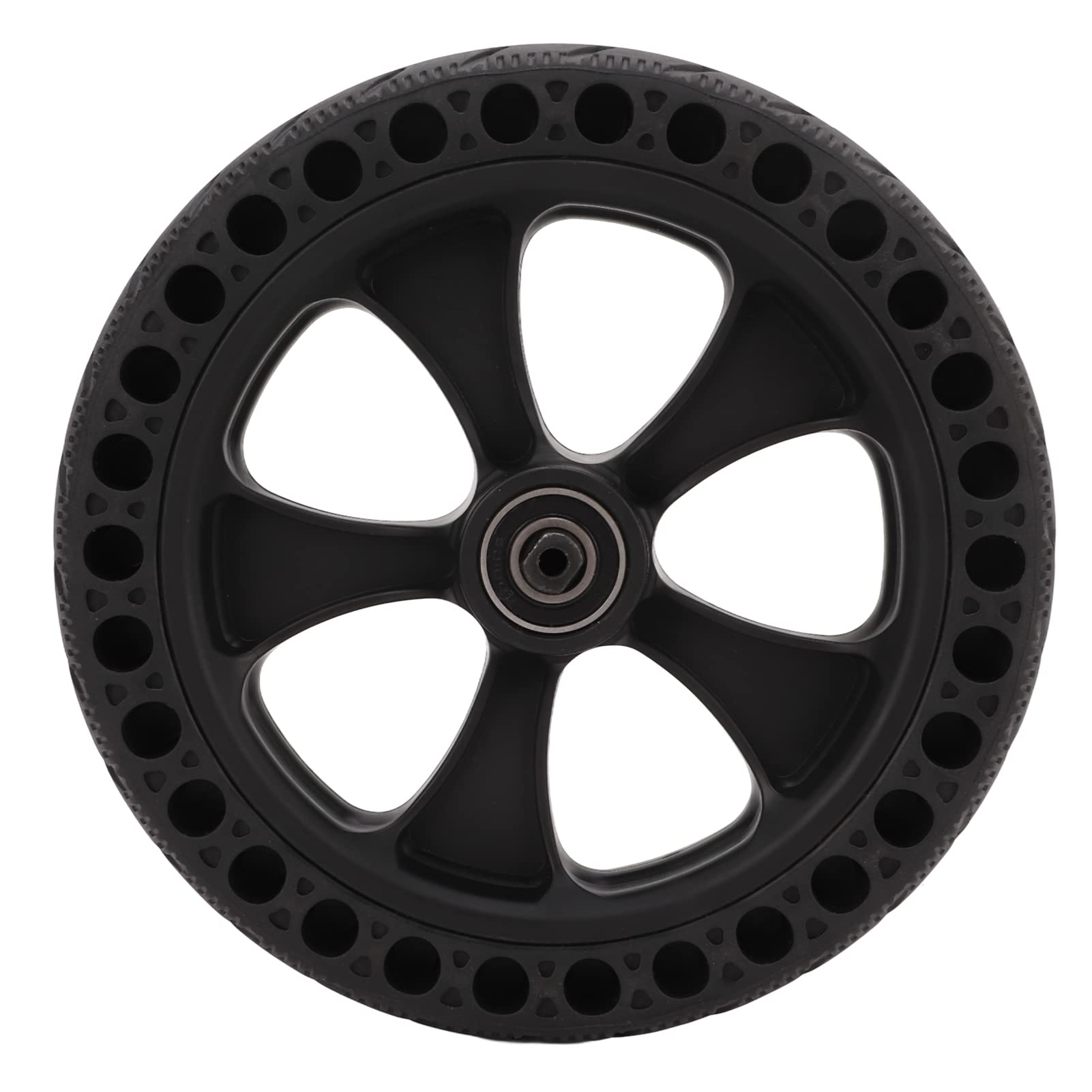 Alomejor 8-Inch Electric Scooter Rear Wheel Replacement - Hub Motor & Complete Assembly Kit for Xiaomi/Segway Models - Perfect for Commuting & Last-Mile Transportation