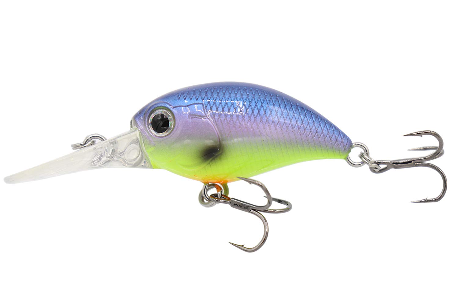 Eurotackle Z Cranker 1.5 Floating Fishing Lure - Topwater Bass Fishing Bait for Freshwater & Saltwater - Perfect for Crankbait Fishing in Lakes, Rivers, and Ponds