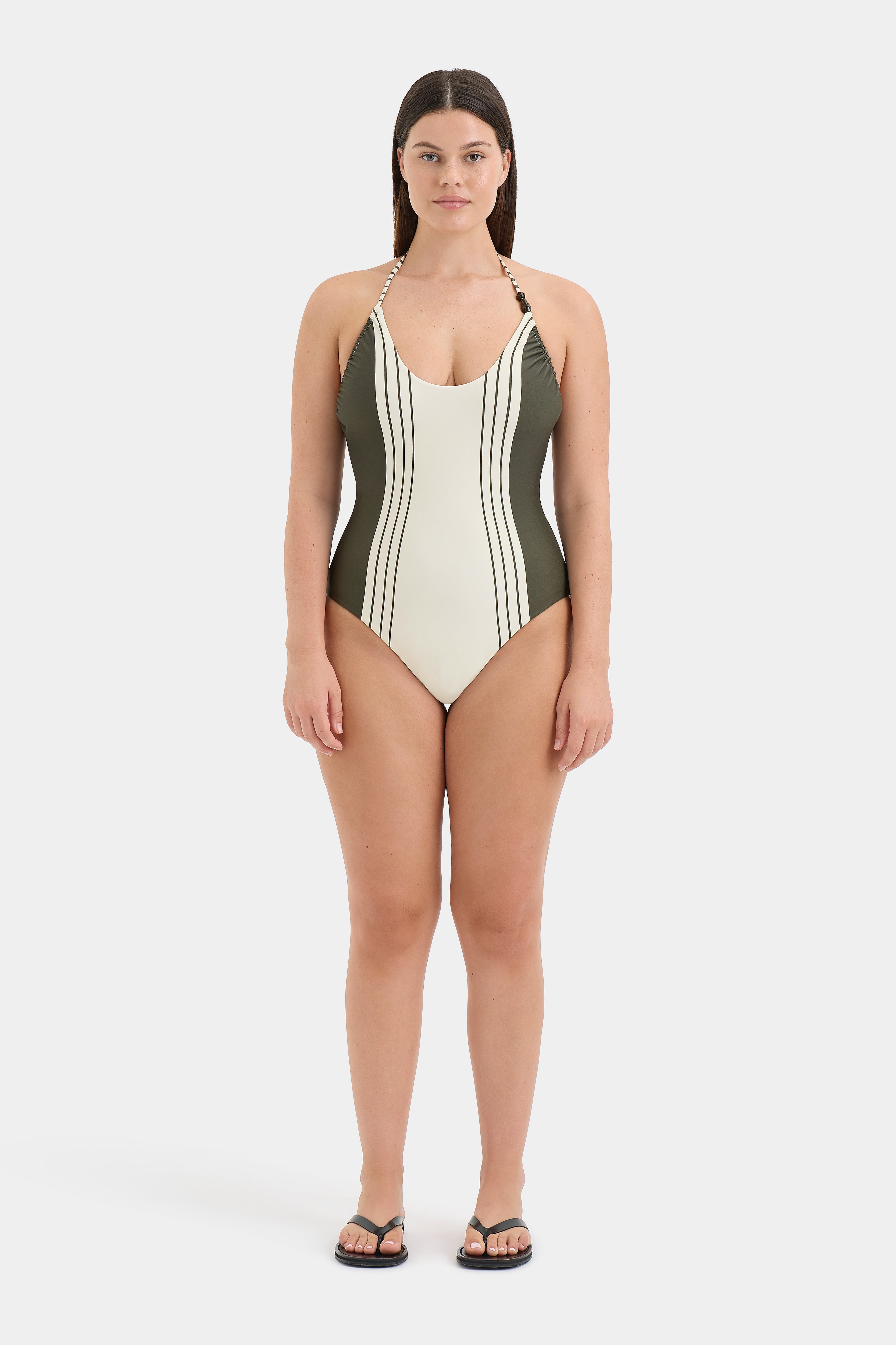 Leilana One Piece Swimsuit - Sexy High Waisted Bikini Set for Women, Summer Beachwear, Pool Party & Vacation Essentials