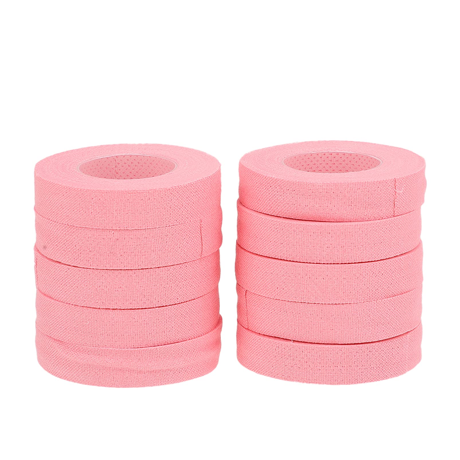 HEALLILY 10 Rolls Guitar Finger Tape - Self-Adhesive Cotton Nail Protector Tape for Guitar, Guzheng, and String Instruments - Perfect for Practice, Performances, and Finger Protection