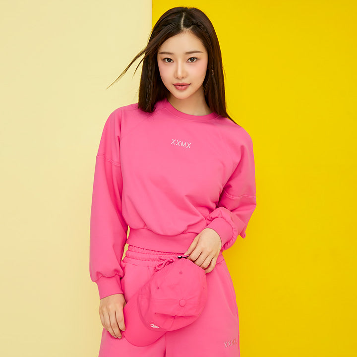 Easy Going Crop Sweatshirt - Women's Casual Pullover Hoodie for Streetwear & Loungewear | Perfect for Yoga, Running & Everyday Comfort