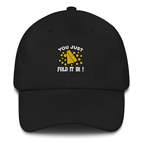 You Just Fold It in The Cheese Kitchen Apron Dad Cap - Funny Cooking Hat for Chefs, Bakers & Grill Masters - Perfect for BBQ, Baking & Kitchen Pranks