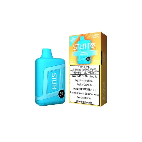 STLTH 8K PRO Disposable Vape with LED Display - 8000 Puffs | 5-Pack for Long-Lasting Use | Perfect for Travel, Parties & On-the-Go Vaping (Ontario)