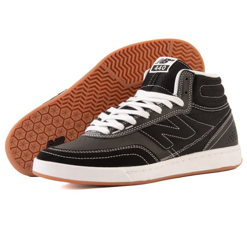 New Balance 440 V2 HBW Running Shoes for Men - Black/White - Lightweight Comfortable Sneakers for Jogging, Gym & Casual Wear