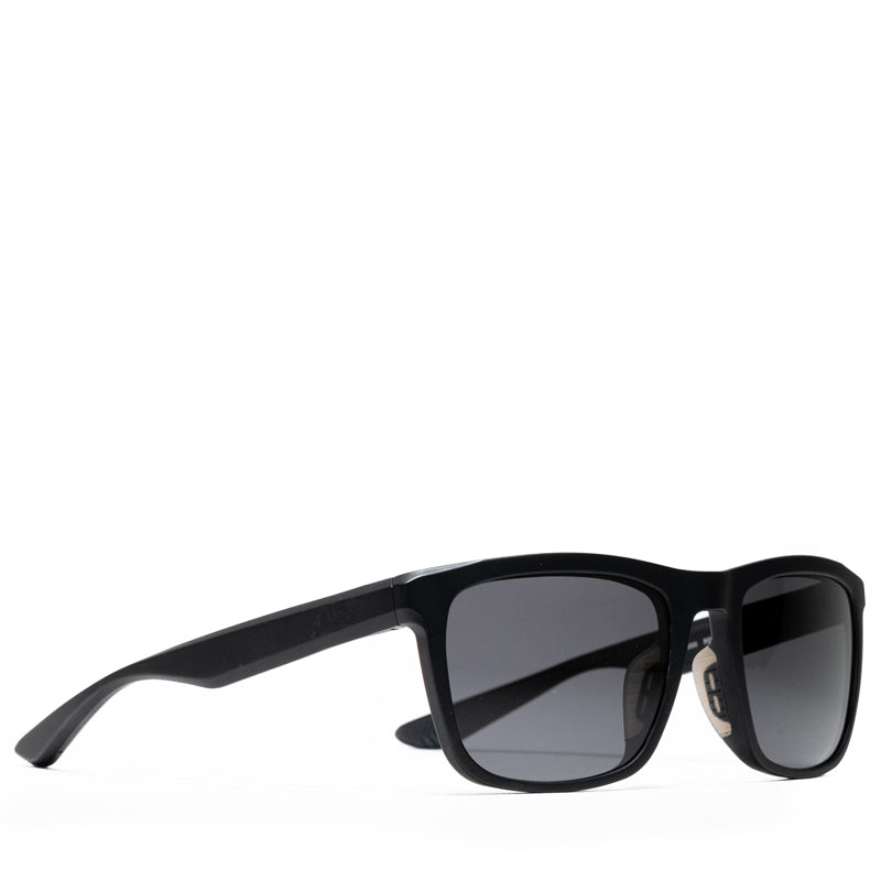 Krewe Isle Polarized Sunglasses for Men & Women - Matte Black/Grey Lens - UV Protection - Stylish & Durable - Perfect for Driving, Beach & Outdoor Activities