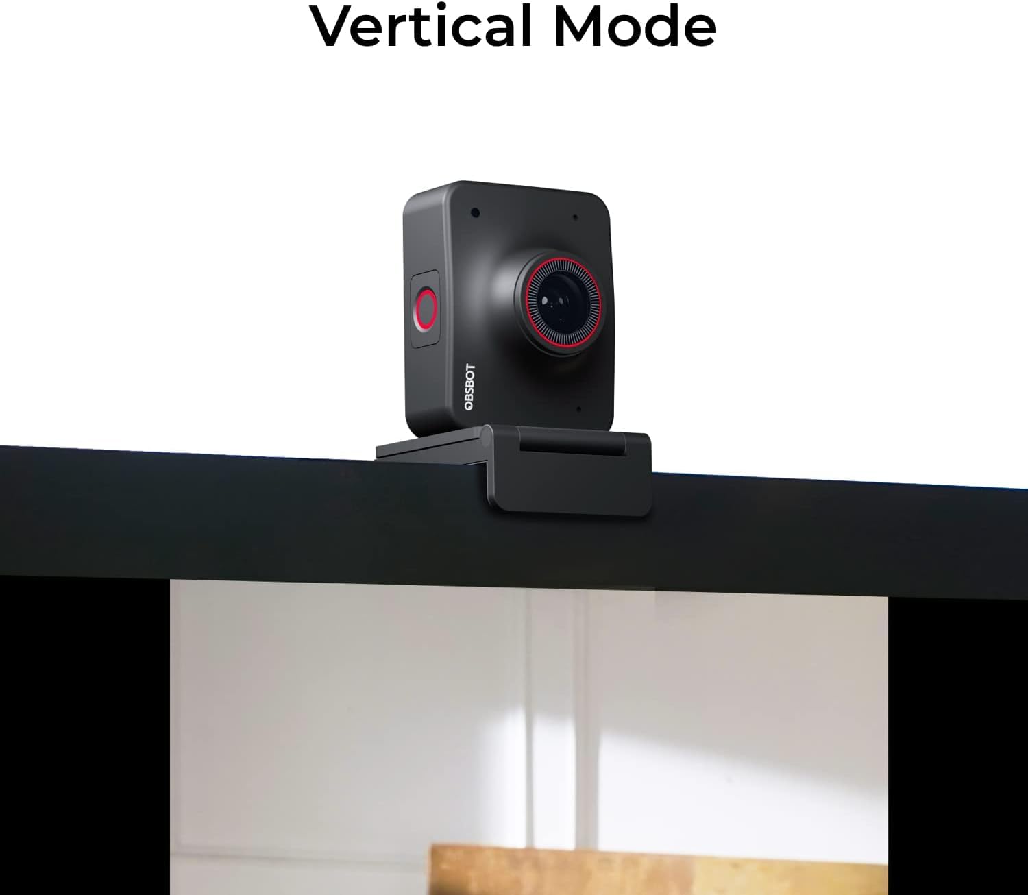 OBSBOT Meet AI-Powered 4K Webcam with Auto Framing & Autofocus - Built-in Microphone, 60FPS, HDR, Low-Light Correction, Beauty Mode - Perfect for PC Streaming, Video Conferencing, Gaming & Online Classes
