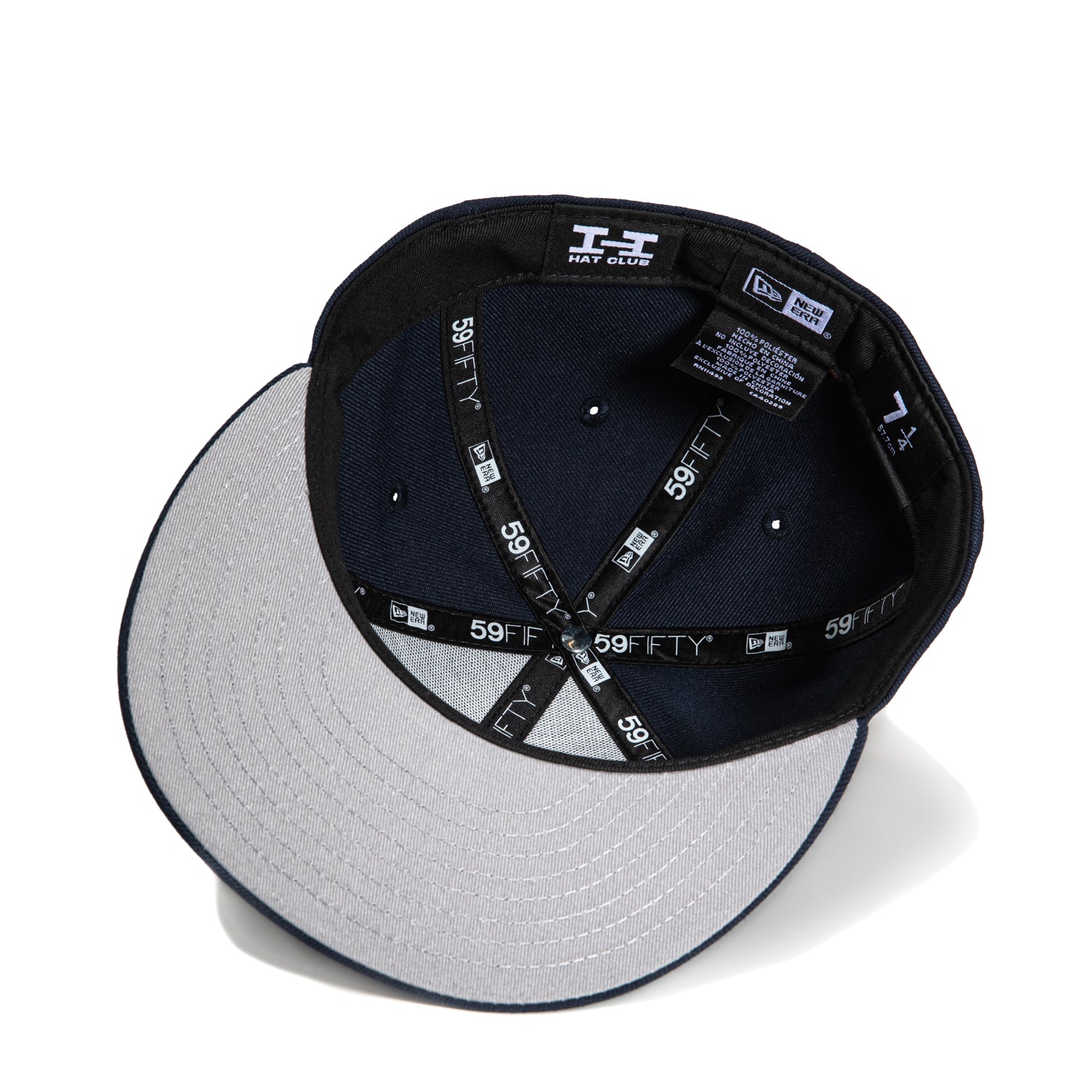 New Era 59Fifty PBJ Bones Mask Hat with Club Logo Patch - Navy Blue Adjustable Baseball Cap for Men & Women | Perfect for Sports, Streetwear & Casual Outfits