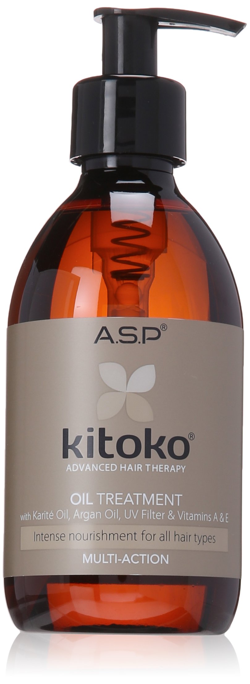 **Kitoko Oil 9.8oz (290ml) - 100% Pure & Natural Hair & Skin Moisturizer - Best for Dry Scalp, Frizzy Hair & Body Hydration - Perfect for Daily Use, Massage & Aromatherapy**