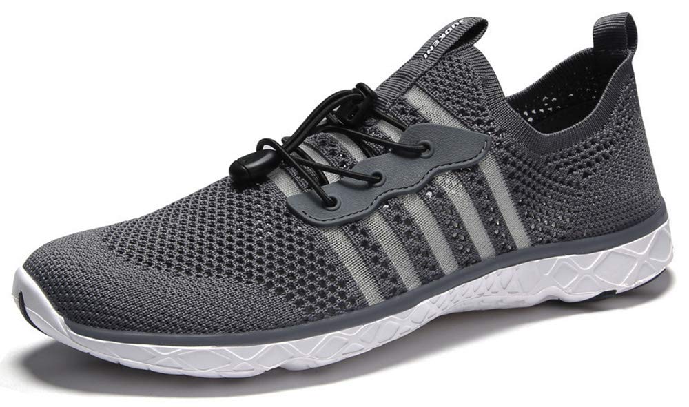 SUOKENI Women's Quick-Dry Slip-On Water Shoes - Lightweight Aqua Socks for Beach, Pool, Surfing & Water Sports | Perfect for Swimming, Yoga & Travel