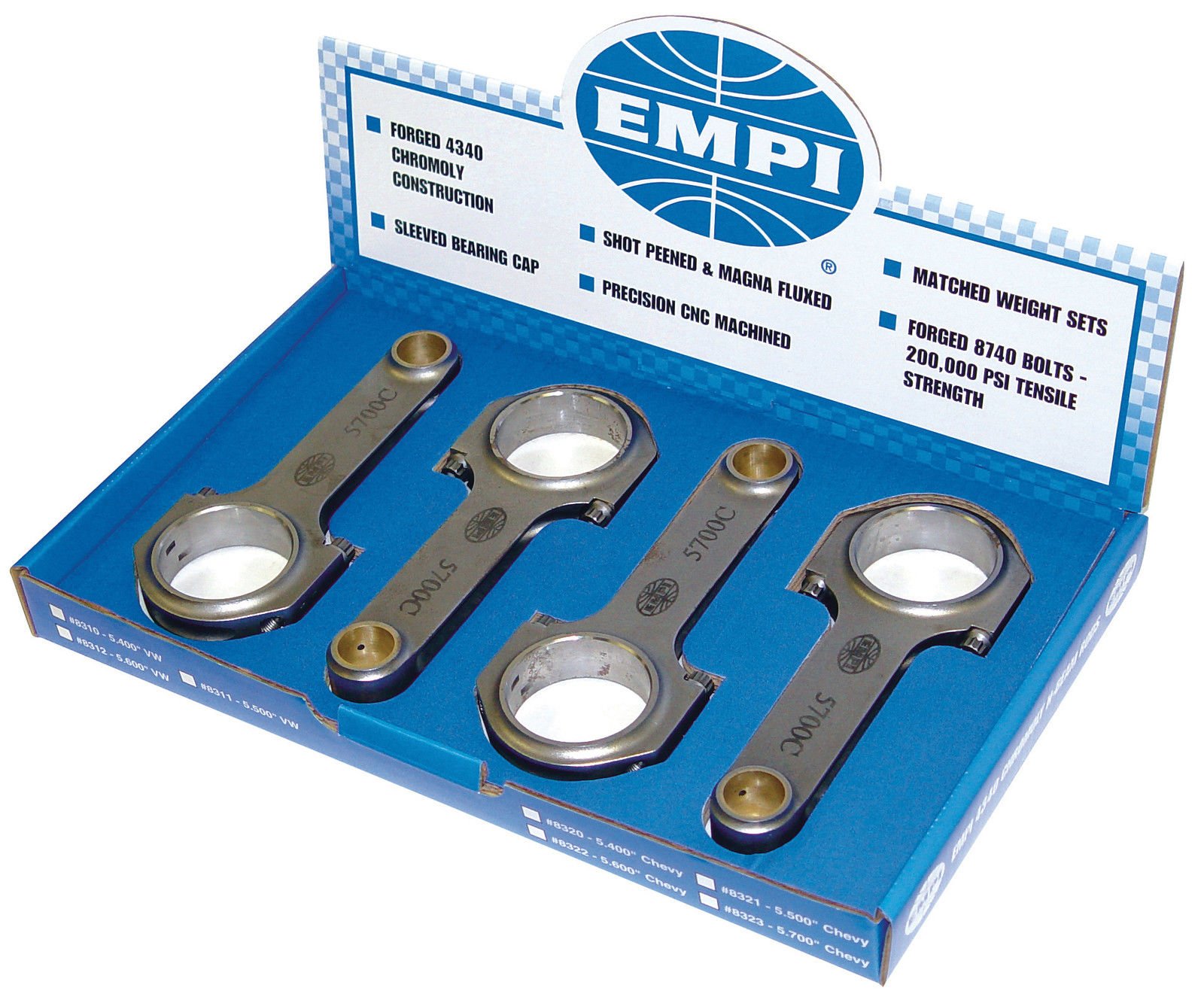 H-Beam Connecting Rods 5.6