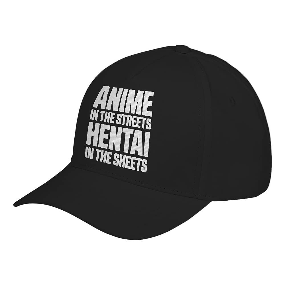 Anime Street Style Adjustable Unisex Baseball Cap - Fashionable Hat for Cosplay, Casual Wear & Outdoor Activities