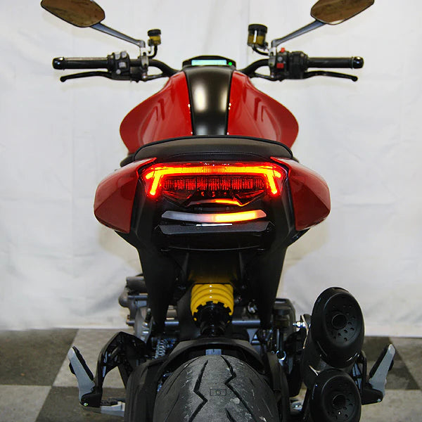 Ducati Monster 937 Fender Eliminator Kit (2021-Present) - Lightweight Tail Tidy for Motorcycle Customization & Clean Look - Perfect for Street Bikes and Performance Upgrades