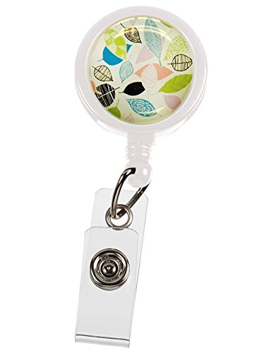 Prestige Medical Retracteze ID Holder - Cream Color Badge Reel with Retractable Lanyard for Nurses, Doctors & Healthcare Professionals - Perfect for Hospitals, Clinics & Workplaces
