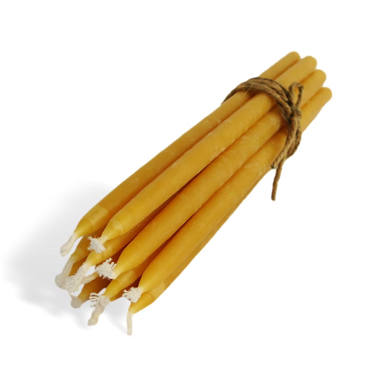Organic 100% Pure Beeswax Candles - Handmade 2-Hour Burn Time, 7.5