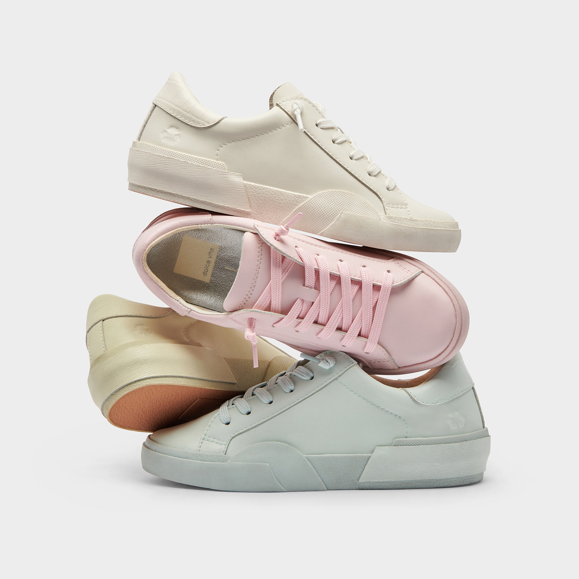 ZINA 360 White Recycled Leather Sneakers - Comfortable Eco-Friendly Walking Shoes for Women & Men | Perfect for Running, Gym Workouts & Casual Wear