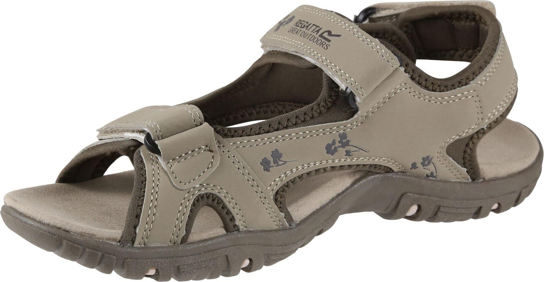Regatta Women's Haris Walking Sandals - Comfortable & Supportive Outdoor Sandals for Hiking, Travel & Summer Adventures