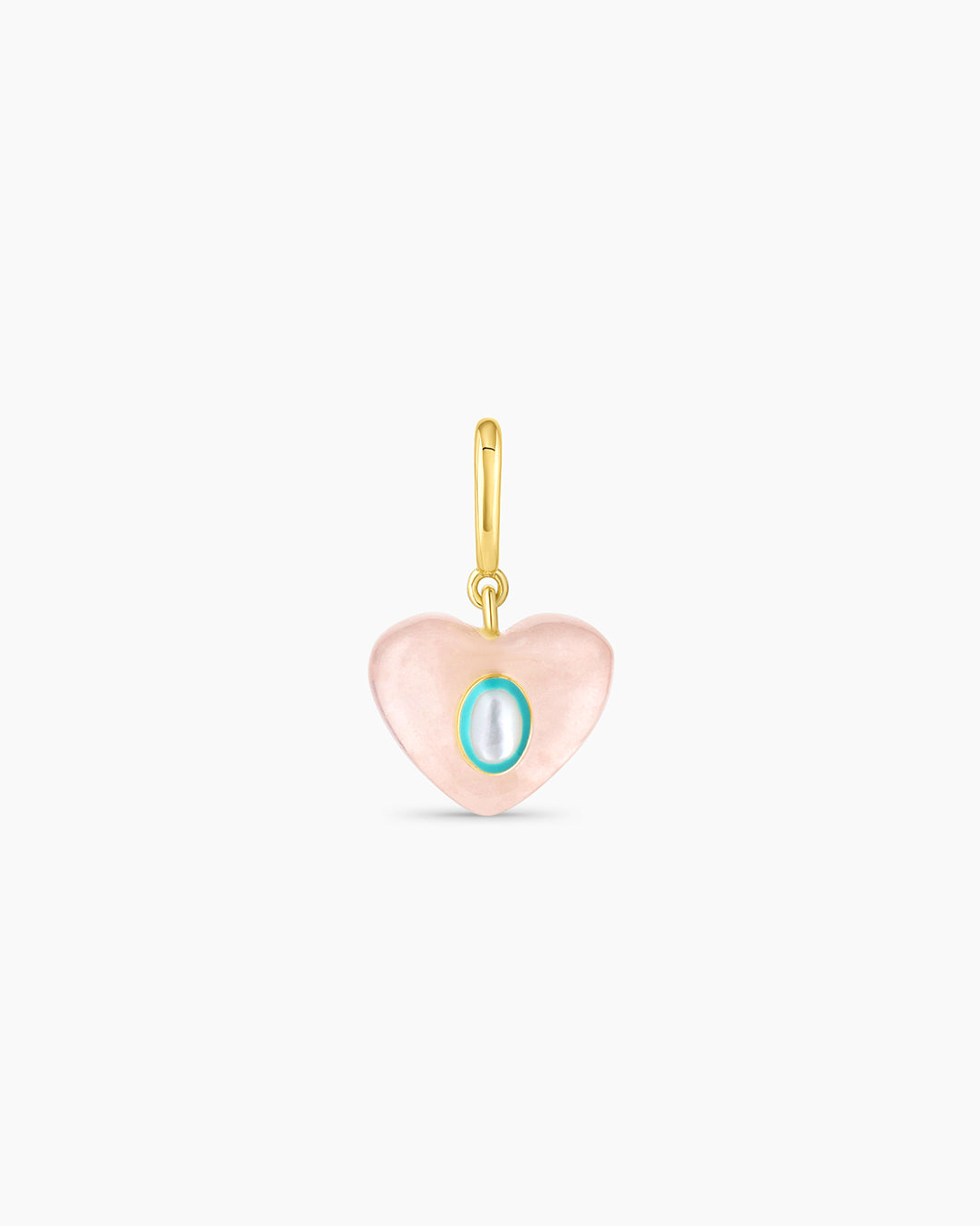 Rose Quartz Heart Pendant Necklace - Healing Crystal Jewelry for Love & Positivity | Perfect for Gifts, Meditation & Energy Balancing