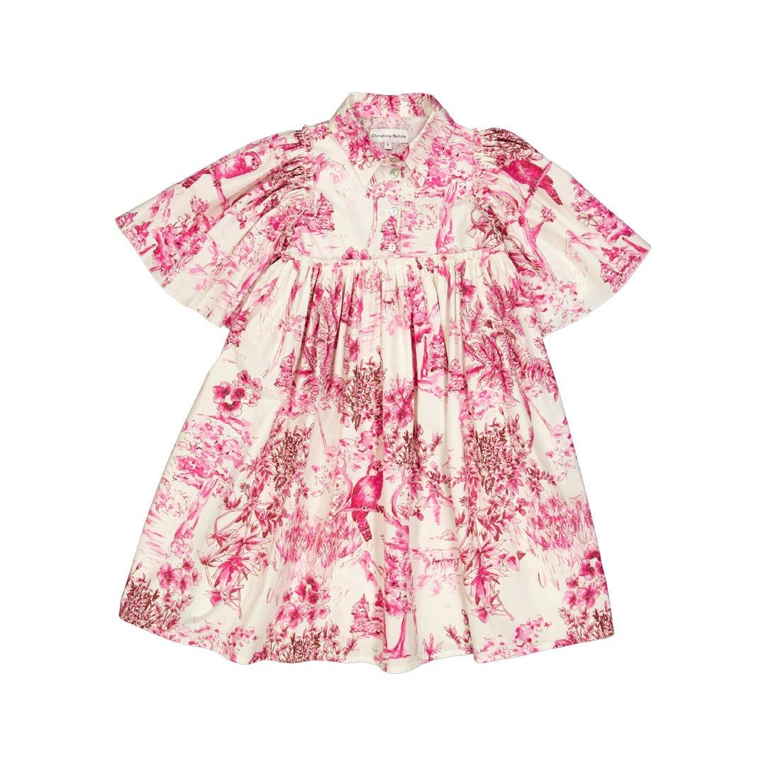 Christina Rohde Floral Print Dress No. 1126 132 - Elegant Summer Dress for Women, Perfect for Weddings, Parties & Casual Outings