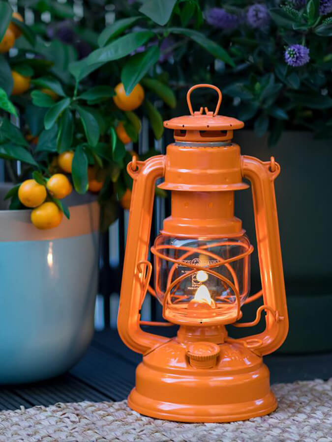 Feuerhand Baby Special 276 Hurricane Lantern - Vintage Outdoor Camping Light for Emergency, Garden, Patio & Power Outages