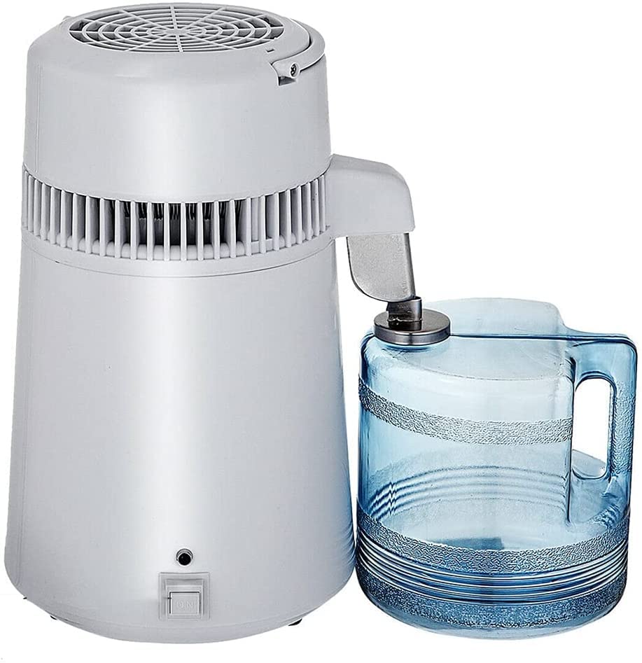 Premium 4L Countertop Water Distiller Machine - Pure H2O for Home, Office & Travel | Safe Drinking Water for Coffee, Baby Formula & Medical Use
