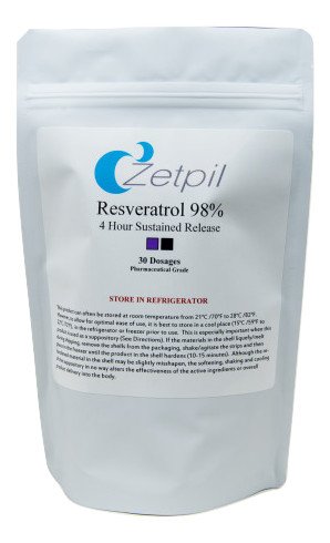 Zetpil 98% Pure Resveratrol Supplements - 441mg High Potency Japanese Knotweed Extract, Trans-Resveratrol for Heart & Cardiovascular Support, Anti-Aging Benefits, 30 Count - Fast Absorption for Daily Wellness & Longevity Support