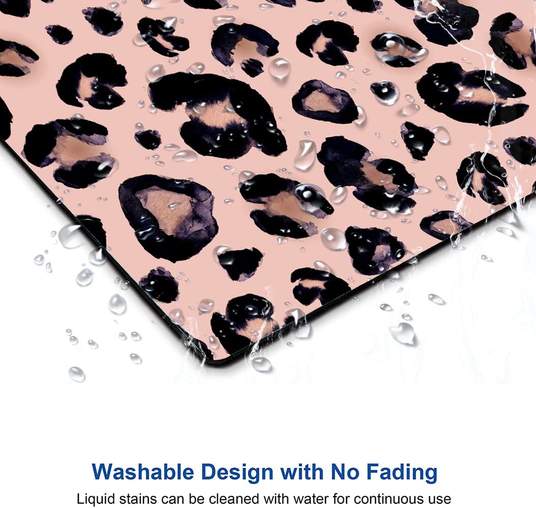 Premium Non-Slip Leopard Print Mouse Pad - 9.5×7.9 Inch Textured Gaming Mouse Mat for Laptop, Computer & PC - Perfect for Office, Gaming & Home Workspace