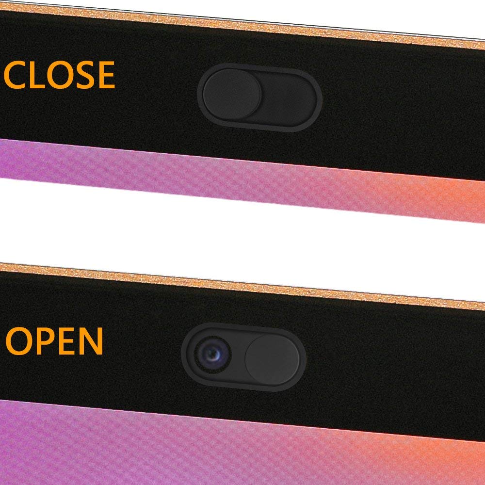 5-Pack Webcam Covers for MacBook Pro, MacBook Air, Laptop, iMac, iPad, PC, iPhone & Camera - Privacy Protection Sliders for Online Meetings & Video Calls