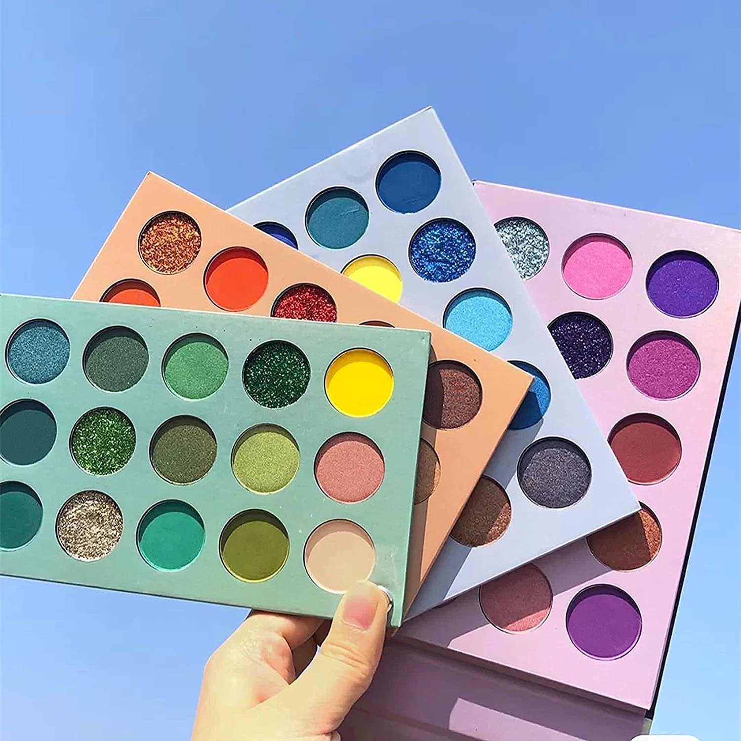 60 Color Eyeshadow Palette - High Pigmented Matte & Shimmer Professional Makeup Kit for Day & Night Looks | Perfect for Party, Wedding, and Everyday Makeup